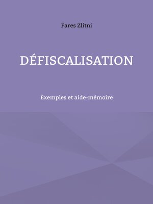cover image of Défiscalisation